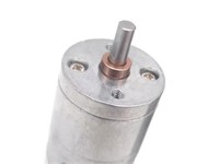 DC Geared Motor 12V 26RPM. 4MM Shaft Diam. Gear Ratio Approx 1:78. Stall Torque: >8.4KG/CM.---JGA25-370 [BMT DC MOTOR 12V 26RPM]