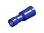 Insulated Bullet Lug • Female • 4mm Stud • for Wire Range : 1.17 to 3.24 mm² • Blue [LX25000]