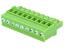 5.08mm Screw Clamp Pluggable Terminal Block • 9 way • 12A – 250V • Green [MRT3P5,08-9V01E]