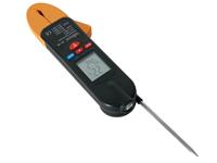 IR THERMOMETER 3-IN-1 WITH THERMISTOR PROBE & CLAMP. IR MEASUREMENT RANGE: -35 TO 260 DEG C [VELLEMAN DVM99]