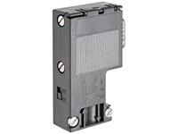 SIMATIC DP, Connection Plug for PROFIBUS up to 12 Mbit/s 90° Cable Outlet [6ES7972-0BA12-0XA0]