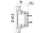 7 way Female Socket Connector with IP40 250V 5A Screw Locking and Solder termination [09-0044-00-07]