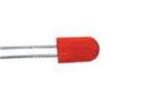 LED DIFF RECT DOME 2,5X5MM BRT-RED 5MCD [L-173ID]