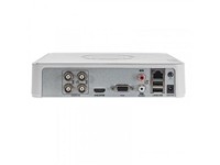 Hikvision 4CH Turbo Acusense DVR Mini 1u ,Support H.265 Pro+/H.265 Pro/H.265,IP/HDTVI/AHD/CVI/CVBS/-1080P, 4xBNC, x1 HDMI, x1 RJ45, x1 SATA, x2 USB, Audio In/Out RCA, VGA, Up to 10TB Capacity per disk ,32Kbps ~6Mbps ,12VDC@1.5A 8W,1kg [HKV IDS-7104HQHI-M1/S]