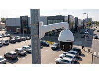 Hikvision Vertical Pole Mount Bracket(with Junction Box) Aluminum Alloy & Steel, Suitable for Speed Dome Wall Corner Mounting [HKV DS-1602ZJ POLE]
