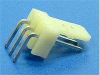 2.54mm Crimp Wafer • with Friction Lock • 3 way in Single Row • Right Angled Pins [MX7395-03A]