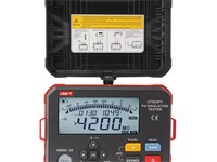 PV Installation Tester 1000VDC 600VAC, Data Storage:1000 Set, Short Circuit Current IR Measurement:<1.5mA, PV IR Measurement:<1.2mA, Insulation Resistance (PV+IR) 4000MΩ, CATII 1000V, CATIII 600V, 161x117.3x63mm, IP54 [UNI-T UT503PV]