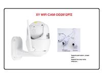 2.0MP WIFI PTZ CAM ,2.8-12MM VF LENS , PLASTIC LIGHTWEIGHT HOUSING ,CMOS LOW ILLUMINATION SENSOR 1080P, PUSH ALARM SUPPORT , IOS AND ANDROID , CLOUD STORAGE SUPPORT ,6 IR LED -50M MAX DISTANCE ,IR CUT FILTER ,DUAL STREAM H.265 VIDEO CODEC.V380- PRO MOBILE [XY WIFI CAM OD2812PTZ]