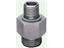 Threaded Coupling Adaptor for Flow/Pressure/Temp. Sensors M18X1,5 - G1/4" Male to Male [US0002]