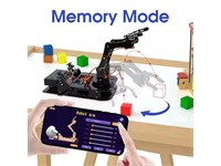 Based on an ESP32 Platform, This is a 4 DOF Robot Arm Kit with Servo Control for Learning Robotics, Coding, and Motion. Ideal for Stem Education [ACEBOTT 4DOF ROBOT ARM KIT QD022]