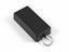 ABS Encloure 80x40x20mm Black With Keyring [1551KRBK]