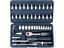 SOCKET SET 1/4 INCH - 46 PIECE [FORCE 2462-9]