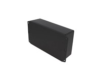 ABS Enclosure 193X113X58MM Flanged Lid Black IP54 [1591XXEFLBK]
