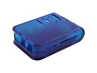89x69x29mm Handheld Plastic Enclosure for RASPBERRY PI B+ AND RASPBERRY PI2 MODEL B in Translucent Blue Colour [1593HAMPI2TBU]