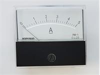 Panel Meter • measuring : DC Amps • Range : 30A • Shank 52mm • Size : 70x60mm [PM1 30ADC]