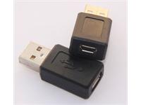USB 2.0 A MALE TO USB2.0 MICRO FEMALE (BLACKBERRY) , NICKEL CONNECTOR [ADAPTOR USB/MICRO]