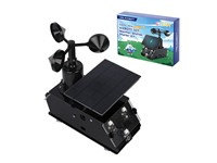 Weather-Station Stem Kit with ESP32: Tracks Temp, Humidity, Wind Speed, UV, AIR Quality and more with 8 Sensors; IoT-Enabled for Educational Stem & Arduino Learning. [ACEBOTT WEATHR STATION KIT QE011]