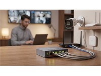 Hikvision Smart Managed 4-Port 100 Mbps PoE Switch , 4×100 Mbps PoE RJ45 ports, 1×100 Mbps network RJ45 port , IEEE 802.3at , 48VDC@1.35A , MAX POWER:65W , 105×27.6×83.1mm [HKV DS-3E1105P-EI]