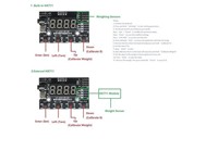 The HX711 Intelligent Weighing Sensor Black Board is a Compact Weighing Module that Integrates an HX711 24-Bit Amplifier and Analog-to-Digital Converter (ADC) with a Digital Display. [BDD HX711 INTELLIG DISPLAY + AMP]