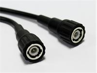 Test Cordset - BNC Male Plug - 1M - BNC Male Plug - CATI-500V/CATII 3A/150V (Cable RG58/50ohm) [XY-BNC-AL-BNC50/1]