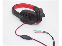 Stereo Gaming Headset, 3,5mm Audio Jack Input, and 3,5mm Mic InpuT, 2m Cord. [HEADPHONE W-160 #TT]