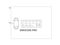Simocode Operator Panel Titanium Gray, Installation In Control Cabinet Door Or Front Plate, Can Be Plugged Onto Basic Unit Or Extension Modules, 10 LEDs (3UF7200-1AA00-0) [3UF7200-1AA01-0]