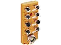 M12 Actuator/Sensor Distribution Box 8 Ports NPN with LED Indication IP67 [ASBS 8/LED NPN 5-4]