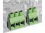 6.35mm Interlocking Rising Clamp Terminal Block • 3 way • 32A - 450 / 750V • Green [MRT20P6,35-3VE]