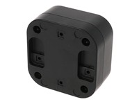 Enclosure ABS Plastic 80x80x45mm Black IP54 Desktop/Wall Mount/IOT Indoor (Flame Retardant) [1556BBK]