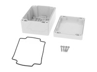 Polycarbonate Enclosure 120x90x60mm Grey IP66 Watertight Flat Lid [1554F2GY]