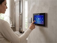 Dahua Wi-Fi Indoor Monitor 7inch TFT Captive Touch Screen 1024X600, H2.64, Built-in Loudspeaker, Support Dual-way Bidirectional Talk, Wired Zones:6 On-Board Zones, 8 Wireless Zones, RS485, 10M/100Mbps Self-Adaptive, DC12V, PoE（802.3af) [DHA VTH5221D-S2]