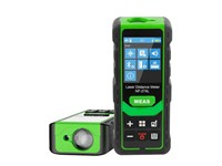 Precision Laser Distance Meter up to 100 m with Green Laser, Multi‑Mode Single/continuous/Area/Volume Measurement, Bluetooth Data, And Voice Broadcast For Fast, Accurate Measuring. Includes Rechargeable 750mAh LI-Battery [NF-274L LASER DISTANCE METER]