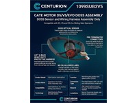 Centurion Gate Motor D5V5 Evo Doss Assembly Only [CEN 1099SUB3V5]
