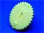 Thumb Wheel 16mm (D) x 7.5mm (L) for CA14 Potentiometer in White [REF003]