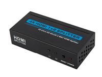 HDMI SPLITTER 1.4   1 INPUT TWO OUTPUTS ,HIGH QUALITY FULL 1080P HDTV RESOLUTION ,SUPPORT 3D , 4Kx2K ,INCLUDES 5VDC 1A POWER ADAPTER. [HDMI SPLITTER CST-102A]
