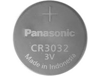 Lithium Battery 3V 500mAh (D=30mm x H=3.2mm) Weight 6.9g [CR3032 PANASONIC]
