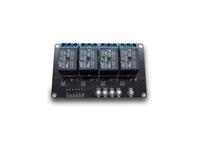 SEE AZL RELAY BOARD 4CH 5V - COMPATIBLE WITH ARDUINO 5V 4CH RELAY MODULE WITH N/O AND N/C CONTACTS AND OPTO ISOLATED I/P [SME RELAY BOARD 4CH 5V]