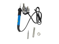 220V-60W ADJUSTABLE TEMPERATURE  SOLDERING IRON WITH 3PIN SA PLUG--SEE SPARE TIPS AVAILABLE:HKD 60W SOLDER IRON TIPS 5/PK [HKD 60W ADJ SOLDER IRON-3P PLUG]