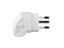 CRABTREE PLUGTOP 16A 3PIN SLIMLINE WHITE [CRBT 1071P]