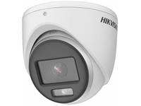 Hikvision ColorVu Turret Outdoor Camera ,2MP 2.8mm Lens , 20M , Res:1920×1080 ,OSD menu, 3D DNR, true WDR , (4 signals switchable TVI/AHD/CVI/CVBS) , Image Mode: STD/HIGH SAT , 12VDC , Brightness, Sharpness, 3D DNR, Mirror, Smart light , IP67 [HKV DS-2CE70DF0T-MF (2.8MM)]