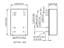 DC/DC Converter Dual VI=36-75V VO=+-12V +-333MA 8W Thru Hole [FKC08-48D12]