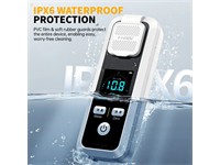 FNIRSI JBM-20 Rechargeable Digital Brix Refractometer. Accurately Measures Sugar Content (0–55% Brix) in Fruits, Beverages, and Liquids. +/-0.2% Accuracy. 1.54'' IPS HD Colour Screen [FNIRSI JBM-20 BRIX REFRACTOMETER]