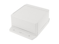 Enclosure Polycarbonate 120 x 120 x 62mm IP67 Grey Flanged Base [1555N2F42GY]
