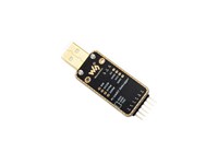 WAVESHARE USB TO UART DEBUGGER MODULE FOR RASPBERRY PI 5 WITH TYPE-A USB PORT, ONBOARD UART CONNECTOR, AND HIGH BAUD RATE DATA TRANSMISSION. IDEAL FOR SERIAL DEBUGGING, FIRMWARE DEVELOPMENT, AND RASPBERRY PI SERIAL COMMUNICATION. PLUG-AND-PLAY SUPPORT. [WVS USB/UART DEBUG FOR RASPB PI5]