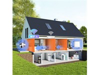 EZVIZ Smart Home WiFi PAN & Tilt Battery Camera 4MP with 8W Solar Panel, 1/3”CMOS, 3D DNR, Dual 2K+, AOV, Supports WiFi6, Two-Way Talk, AI-Powered Human/vehicle Shape Detection, 10400mAh Battery, Siren & Strobe Light, Colour Night Vision, IP65 [EZVIZ CS-HB90SP KIT]