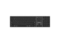 WINX ELITE Wireless and Bluetooth Keyboard, Connectivity: Bluetooth 5.1, 2.4GHz Wireless, Layout: US QWERTY 108-Keys, Nano Receiver:USB, Windows, Android, and MacOS Compatible, Wirelessly Connects up to 5 Devices Via Bluetooth or RF [WINX-KB104]