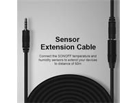 AL560 5M SENSOR EXTENSION CABLE FOR 2.5MM AUDIO JACK SENSOR. CONNECT TO EXTEND THE LENGTH OF TH SERIES SENSORS. SUITABLE FOR 2.5MM AUDIO JACK SENSOR SONOFF DS18B20 WATERPROOF TEMP SENSOR, SI7021 AND AM2301 TEMPERATURE & HUMIDITY SENSOR. [SONOFF AL560 EXT CABLE FOR TH16]
