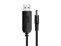 USB DC 5V TO 9V Step-Up Power Cable – 5.5mm x 2.1mm Barrel Jack Connector [USB DC 5V TO 9V POWER CABLE]