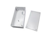 Enclosure ABS 130X70X44 "S20" White No Ribs [BT2W NO RIBS]