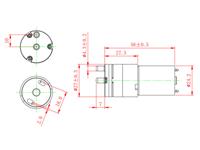 DC 12V Mini 370 Motor Vacuum Pump Air Pump Negative Pressure Suction Pump [HKD 370 MINI VACUUM PUMP 12V]